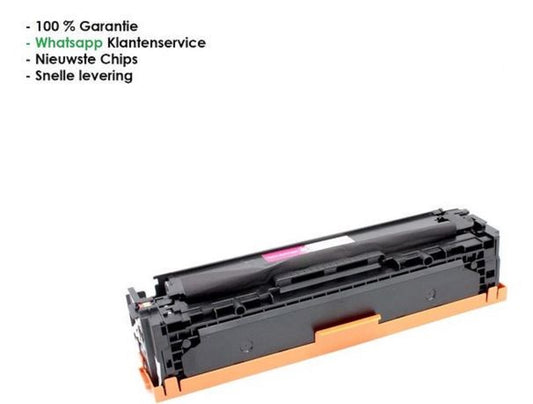 AtotZinkt  Compatible XL Laser toner cartridge voor HP (125A) Magenta CB-543A | Geschikt voor HP Color Laserjet CM1312NFI MFP, CN1312 MFP, CP1210, CP1215, CP1215N, CP1217, CP1510, CP1515(N), CP1518(N)(I)