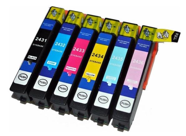 Compatible inkt cartridges voor Epson 24 / 24XL | Multipack van 6 inktcartridges voor Epson Expression Photo XP 55, XP 750, XP 760, XP 850, XP 860, XP 950, XP 960, XP 970