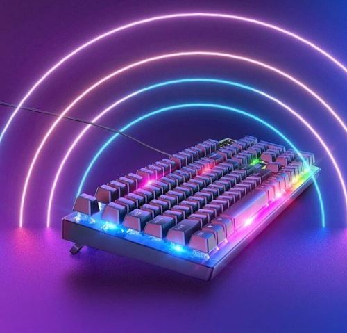 Hoco GM18 Lichtgevend Game Toetsenbord + Muis - USB Plug % Play - QWERTY