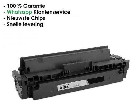 AtotZinkt Huismerk HP BK 410X/CF410X - Alternatieve Toner - Zwart - 6500 Pagina's