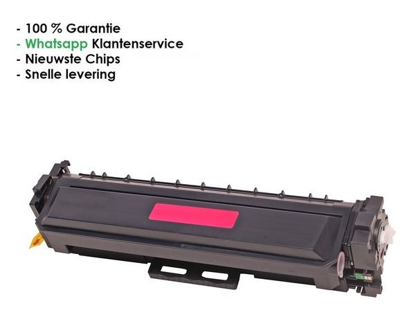 AtotZinkt Huismerk HP M 413 X/CF 413X - Alternatieve Toner Magenta Rood