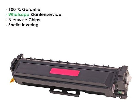AtotZinkt Huismerk HP M 413 X/CF 413X - Alternatieve Toner Magenta Rood