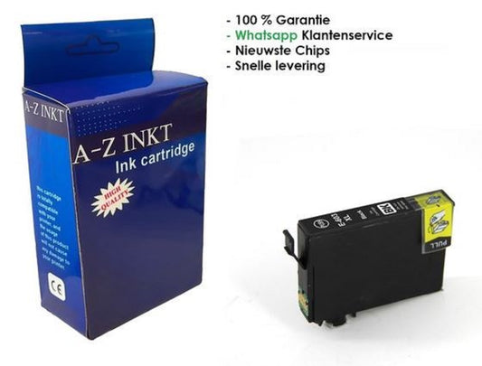 AtotZinkt inkt cartridges voor Epson 603 XL BK 1 x Zwarte cartridge voor Epson Expression Home XP-2105 XP-3100 XP-3105 XP-4100 XP-4105 Workforce WF-2830DWF WF-2835DWF