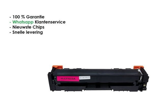 AtotZinkt Huismerk voor HP CF 533 A Magenta CF533A (205A) toner