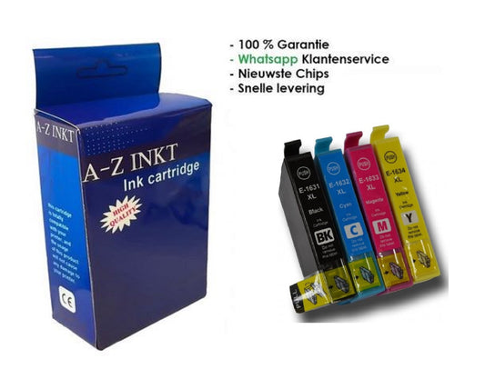 AtotZinkt Huismerk Epson 16XL Multipack van 4 XXL cartridges