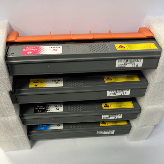 Atotzinkt premium toner Huismerk Brother Multipack TN248XL van 4 kleuren BK/C/M/Y