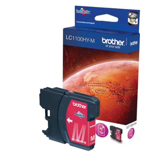Brother Inkjet LC1100M - Magenta / HC origineel van Brother