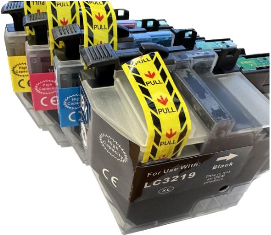 LC-3219XL AtotZinkt Huismerk Cartridge Brother LC 3219XL /LC-3217XL, multipack van 4 kleuren (1*BK, C, M en Y) voor Brother MFC-J5330 DW, J5730DW, J5930DW, J6530DW, J6535DW, J6930DW, J6935DW Hoge capaciteit XXL