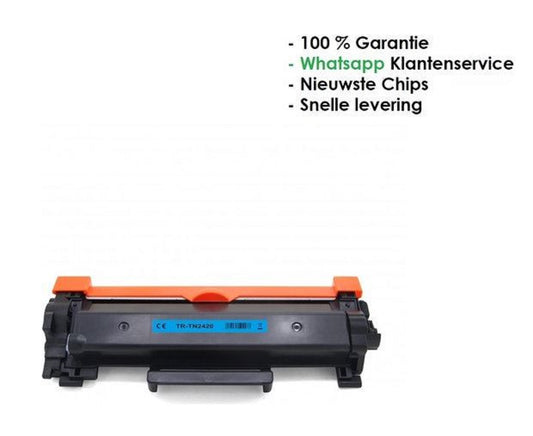 AtotZinkt premium XL Laser toner cartridge voor Brother TN-2420 zwart 3200 pagina's