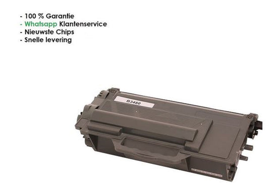 AtotZinkt XL toner cartridge voor Brother TN-3480 | TN 3430 Geschikt voor Brother DCP-L5500DN, L5600DN, L5650DN, Hl-L5000D, L5100DN, L5200, L6200, L6250DW, L6300DW, L6400, MFC-L5850DW, L5800DW, L5700DW, L5900DW, L6700DW, L6750DW, 6800DW, L6900DW